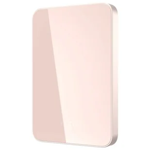 Powerbank FIXED MagZen 5 Crystal 5000 mAh 20W Qi2 Różowy - Powerbanki - miniaturka - grafika 1