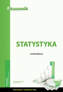 Musiałkiewicz Jacek Statystyka. Materiały edukacyjne w.2017 EKONOMIK - Podręczniki dla szkół zawodowych - miniaturka - grafika 1