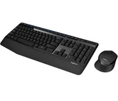 Zestawy myszka + klawiatura - Logitech Wireless Combo MK345 klawiatura Dołączona myszka Uniwersalne USB Francuski Czarny - miniaturka - grafika 1