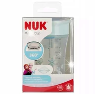 Kubki dla dzieci - NUK KUBEK 230ml 8m+ MAGIC NIEKAPEK USTNIK 360 DO NAUKI FROZEN KRAINA LODU - miniaturka - grafika 1