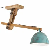 Lampy sufitowe - Lampa Sufitowa 25 W, Postarzany Niebieski, 105X30X65-108Cm, E27 Lumarko! - miniaturka - grafika 1