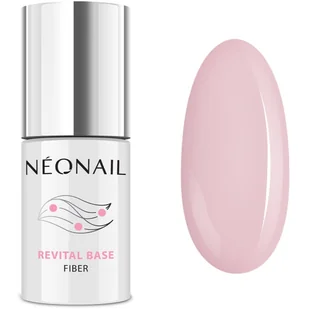 NeoNail Baza hybrydowa Revital Base Fiber Creamy Splash 7,2 ml - Lakiery hybrydowe - miniaturka - grafika 1