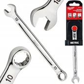 Klucze i nasadki - MILWAUKEE Klucz Płasko-Oczkowy MAXBITE 10mm - miniaturka - grafika 1