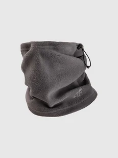 4F Szal-koło w kolorze szarym - Apaszki i szaliki damskie - miniaturka - grafika 1