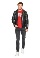 Koszulki męskie - T-shirt Uomo Karl Lagerfeld - miniaturka - grafika 1