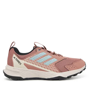 Buty do biegania adidas Tracefinder JI4290 Różowy - Buty sportowe damskie - miniaturka - grafika 1