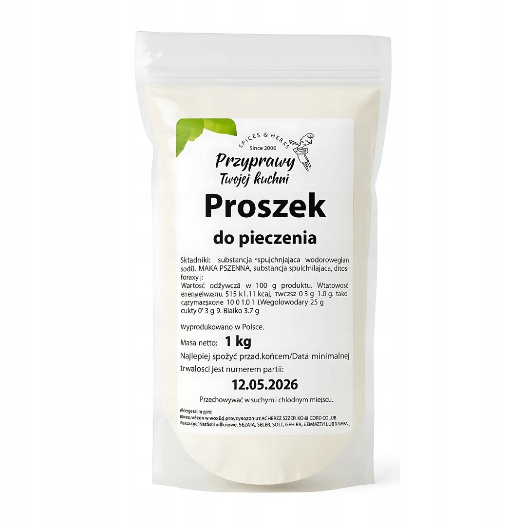 Proszek do pieczenia 1kg Przyprawy Twojej kuchni