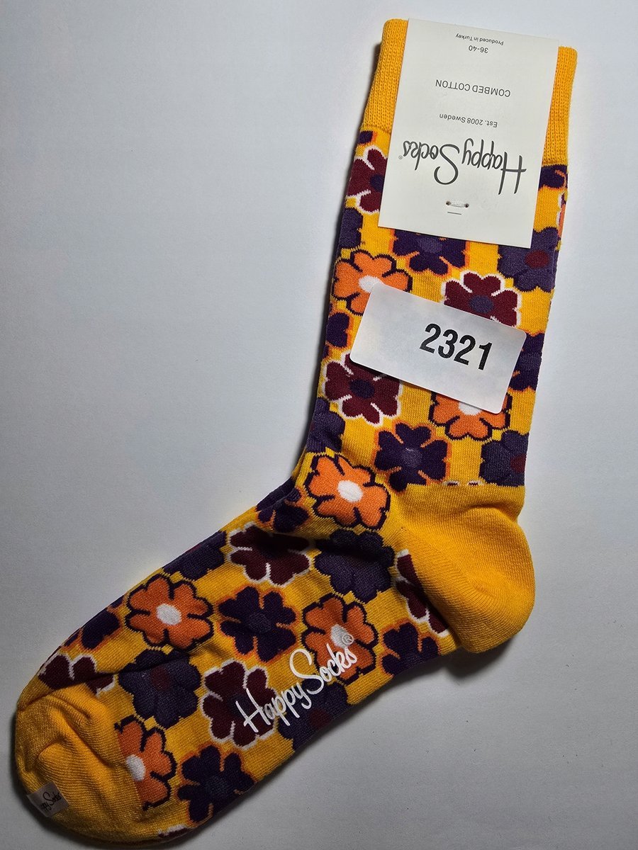 Kolorowe skarpety Happy Socks unisex rozmiar 36-40 (2321)