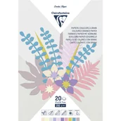 Zabawki kreatywne - Blok kol. A4 Pastelowy z teksturą 210 g - miniaturka - grafika 1