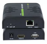 Pozostałe akcesoria sieciowe - TECHLY TECHLY Extender HDMI + USB po skrętce Cat.5/5e/6 120m 028214 - miniaturka - grafika 1