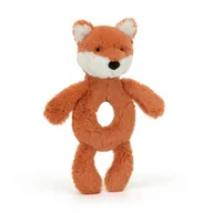 Zestawy naczyń dla dzieci - Lisek Rudy Grzechotka 18 cm - miniaturka - grafika 1