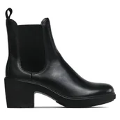 Botki damskie - Botki ECCO Metropole Zurich 22221301001 Czarny - miniaturka - grafika 1