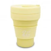 Kubki dla dzieci - Kubek silikonowy pastel powder yellow Z13649 CoolPack 355ml - miniaturka - grafika 1