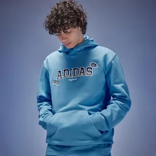 ADIDAS BLUZA Z KAPTUREM GB OH HD GRAPHIC BADGE - adidas - Bluzy męskie - miniaturka - grafika 1