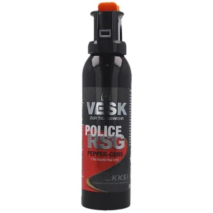 Gaz pieprzowy KKS VESK RSG Police 2mln SHU, HJF 200ml - Gaz pieprzowy - miniaturka - grafika 1