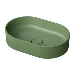 Omnires Ovo M+ umywalka zielony OVOUNOL - Umywalki - miniaturka - grafika 1