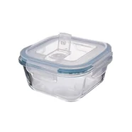 Pojemnik żaroodporny VEGA z pokrywką kwadratowy 0,45 l