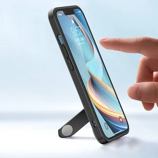 Ugreen Fusion Kickstand Case sztywne etui z żelową ramką i podstawką do iPhone 13 Pro czarny (90153) - Etui i futerały do telefonów - miniaturka - grafika 10