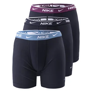 Męskie Bokserki NIKE BOXER BRIEF 3PK 0000KE1007HWX – Czarny - Majtki męskie - miniaturka - grafika 1