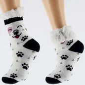 Skarpetki dla dzieci - Skarpetki Dziecięce zimowe Grube antypoślizgowe 32-35 - miniaturka - grafika 1