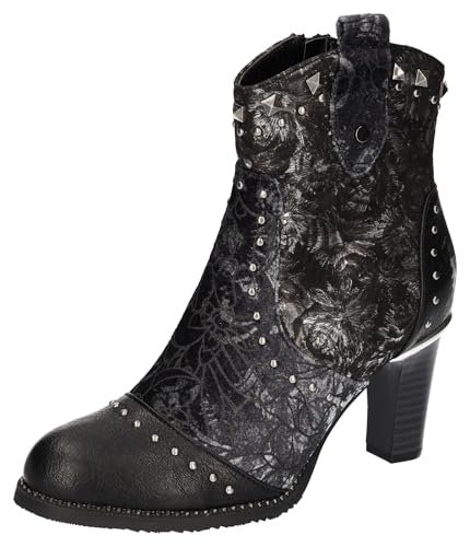 2Go Fashion 8238-508 kozaki damskie, czarny, 36 EU