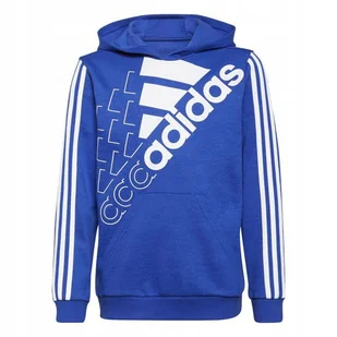 Bluza dziecięca Adidas Essentials Logo K Niebie - Bluzy dla dziewczynek - miniaturka - grafika 1