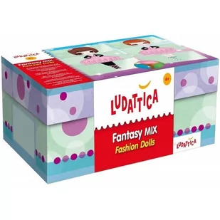 Lisciani Giochi LUDATTICA Fantasy Mix Modne laleczki 492022 - Gry planszowe - miniaturka - grafika 1