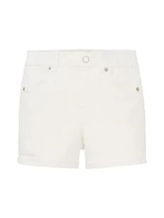 TOM TAILOR Szorty jeansowe dla dziewczynek i dzieci, Straight Fit, 10315 - Whisper White, 110 cm - Spodenki damskie - miniaturka - grafika 1
