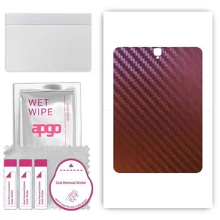 Folia naklejka skórka strukturalna na TYŁ do Samsung Galaxy Tab S3 9.7 - Carbon Kameleon CAKA5 - apgo SKINS - Akcesoria do tabletów i e-booków - miniaturka - grafika 1