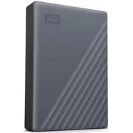 Dyski HDD - Dysk WD My Passport 6TB HDD Szary WDBY3J0060BGY-WESN - miniaturka - grafika 1