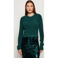 Swetry damskie - Patrizia Pepe Wełniany sweter Slim Fit - miniaturka - grafika 1