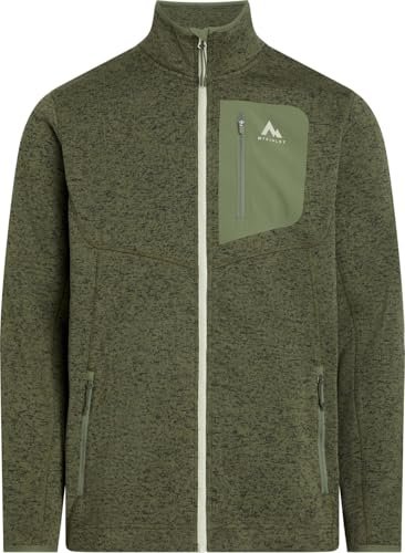 Mckinley Skeena III męska kurtka polarowa, melanż/oliwkowa, rozm. 4XL