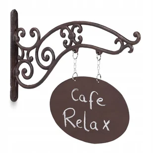 Tablica żeliwna Relaxdays 32 x 18 cm defekt - Tablice dla dzieci - miniaturka - grafika 1