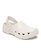 Klapki i japonki damskie - Birkenstock Chodaki "Birki Flow" w kolorze kremowym - miniaturka - grafika 1