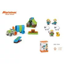 Mario-Inex Klocki Wafle mini Farmer średni - Klocki - miniaturka - grafika 1
