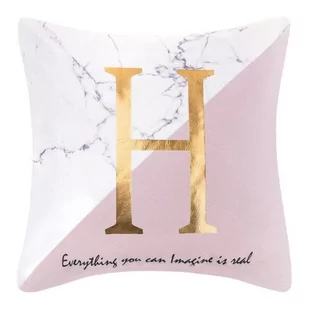 Poszewka 45 x 45 Dekoracyjna Velvet Home Różowy - Poszewki na poduszki - miniaturka - grafika 1