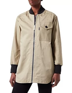 G-STAR RAW Damska kurtka z kołnierzem bomberkowym 2.0, Beżowy (domek na drzewie C960-c941), S - Kurtki damskie - miniaturka - grafika 1