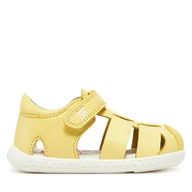 Buty dla dziewczynek - Sandały Garvalin 252326 M Żółty - miniaturka - grafika 1