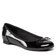 Baleriny - Clarks Baleriny Couture Bloom 261154754 Black Pat - miniaturka - grafika 1