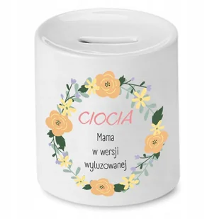 Dla Studenta Skarbonka na Urodziny Na Prezent z Nadrukiem ze Zdjęciem + Opakowanie na prezent (wzór 02) - Skarbonki - miniaturka - grafika 1