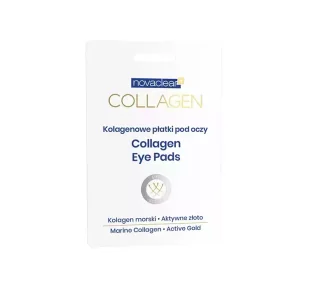 Equalan Pharma EUROPE SP. Z O.O Novaclear Collagen kolagenowe płatki pod oczy 2 sztuki 7084757 - Kosmetyki pod oczy - miniaturka - grafika 1