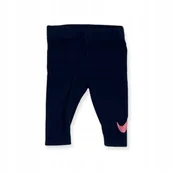 Legginsy - Getry legginsy dziewczęce NIKE logo 6 miesięcy - miniaturka - grafika 1