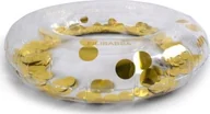 Zabawki i gry sportowe - FILIBABBA Filibabba Koło do pływania Alfie Gold Confetti - miniaturka - grafika 1