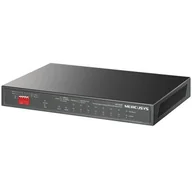 Switche - Switch MERCUSYS MS110GMP Gigabit Ethernet, 10 portów, Funkcja PoE+ - miniaturka - grafika 1