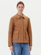 Kurtki damskie - Tommy Hilfiger Kurtka przejściowa WW0WW45641 Brązowy Regular Fit - miniaturka - grafika 1