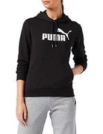 Bluzy damskie - Puma ESS logo Hoody TR, czarny, XS 851795 - miniaturka - grafika 1