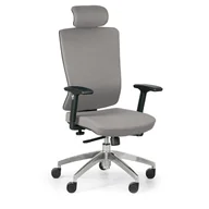 Fotele i krzesła biurowe - B2B Partner Krzesło biurowe NED F, szary X3-52A-F/B08 - miniaturka - grafika 1