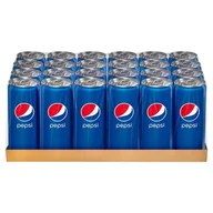 Napoje gazowane - Pepsi Cola Napój gazowany 330 ml x 24 sztuk - miniaturka - grafika 1