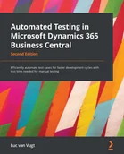 E-booki obcojęzyczne - Automated Testing in Microsoft Dynamics 365 Business Central - miniaturka - grafika 1