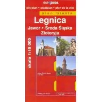 Plan Miasta EuroPilot. Legnica, Jawor BR - Atlasy i mapy - miniaturka - grafika 1